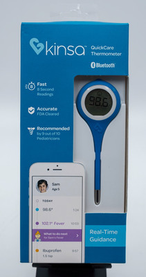 Kinsa Quick Care Bluetooth Smart Thermometers  NIB  