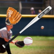 Baseball Bat Set with Baseball Glove and Ball Ball Portable for Home Toddler