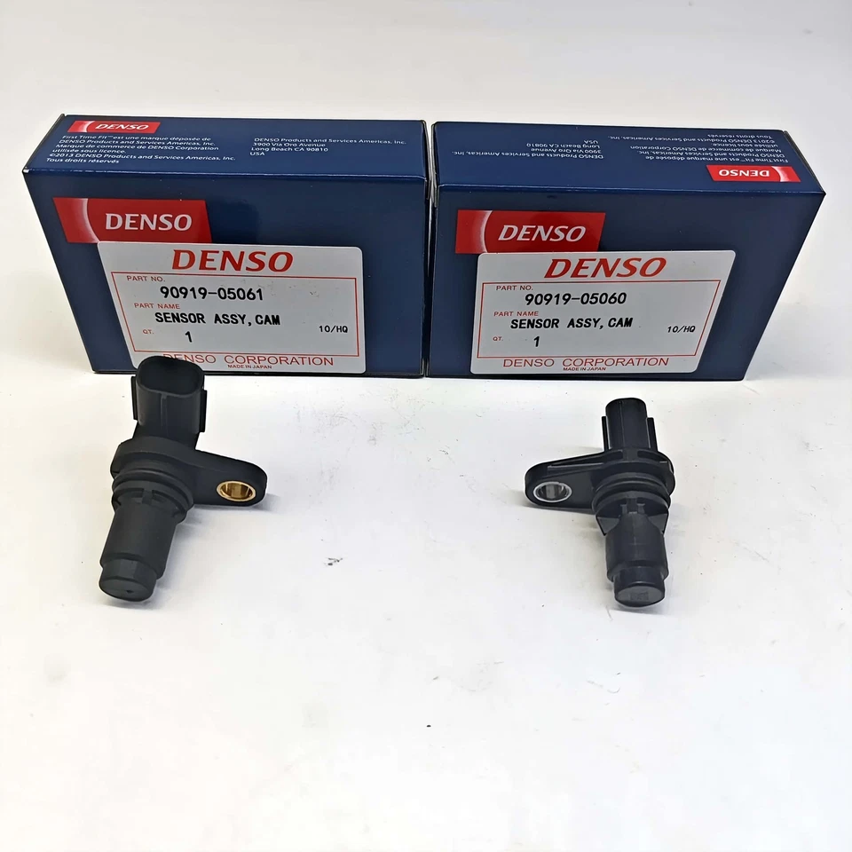 2Pcs Denso 90919-05060+90919-05061 L+H Camshaft Position Sensor For Lexus Toyota Foto 2 de 4