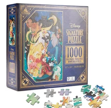 Disney Parks Signature Jigsaw Puzzle - Sorcerer Mickey - Fantasia - 1000 Pieces
