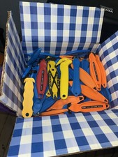 90 ULINE KLEVER Safety Cutters Lot H-273 Industrial Box Cutter Assorted Colors