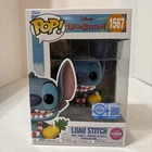 Funko Pop! Vinyl: Disney - Luau Stitch (Flocked) - Target (Exclusive)