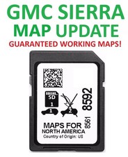 GMC SIERRA 1500/2500/3500 2019-2022 MAP UPDATE GPS Navigation SD Card 85618592