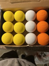 Lot Of 12 Assorted New Lacrosse Balls