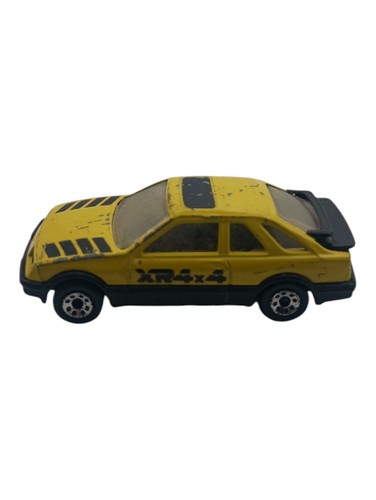 Vintage 1983 Matchbox Ford Sierra XR4i XR4x4 No.15 Yellow 1:64 made in Macau - Picture 6 of 6