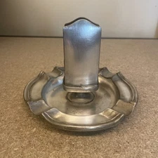 Beautiful Vintage Reed & Barton Silver Soldered Matchbox Holder & Ashtray.