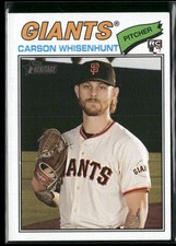 2026 Topps Heritage #79 Carson Whisenhunt