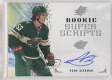2021-22 SPx Rookie Superscripts Adam Beckman #RSS-AB Auto 00jz