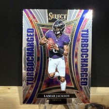 2024 Panini Select - Turbocharged Lamar Jackson #3