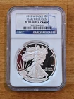 2012-W $1 Proof American Silver Eagle Coin NGC PF70 Early Releases Blue Label