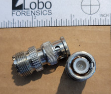 2 pcs. BNC Male to Coaxial RG or Coaxial N  Adapter RG-11  or 