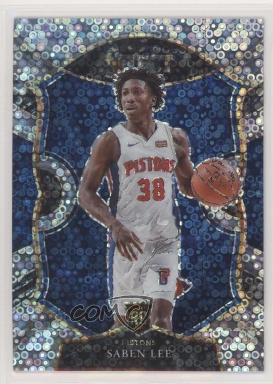 2020-21 Panini Select Concourse Disco Prizm Saben Lee #97 0nr3