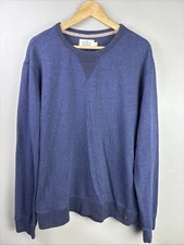 The Normal Brand Blue Sweatshirt Relaxed Fit Everyday Comfort