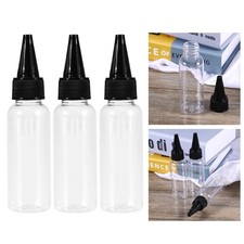 12 Pcs Applicator Squeeze Bottle Salon Hair Tool Oil Plastic Color Bottles
