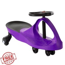 Wiggle Car Ride on Toy Purple Toddler 3 No Batteries Pedals Gears