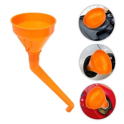 #ad 2Pcs Easy Fix Engine Oil Funnel for Cars Motorcycles Kerosene $18.83