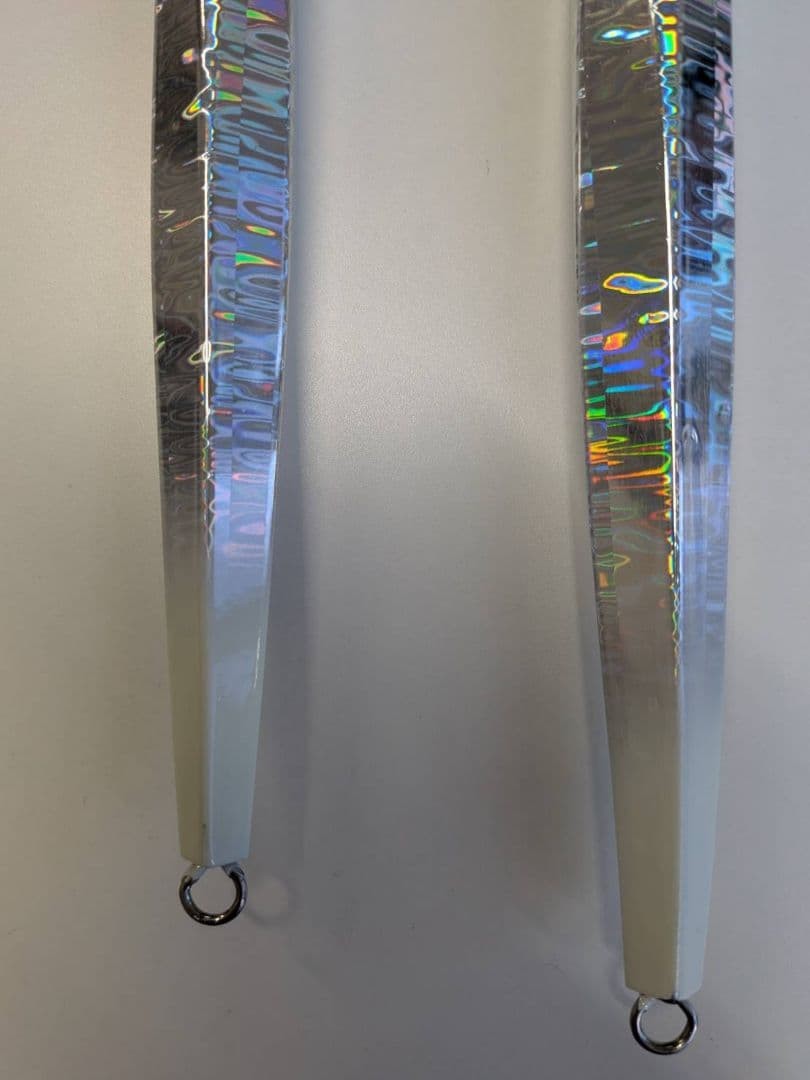 CB ONE Octagon Metal Jig Keimura Silver/Glow Tail 14.1/10.6 in Fishing Lure - Image 6