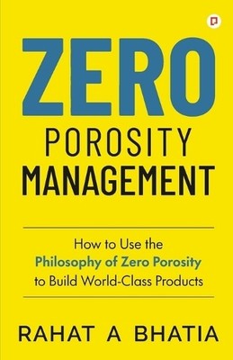 Rahat A Bhatia Zero Porosity Management (Paperback) (UK IMPORT)
