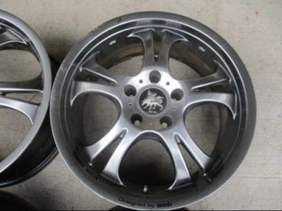 Weds Kranze Cerberus Wheels 17 inch 7J+43 PCD114.3 5H set of 4
