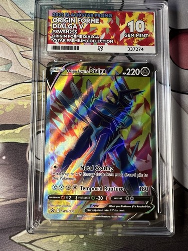 Origin Forme Dialga V graded ACE 10 for sale on eBay