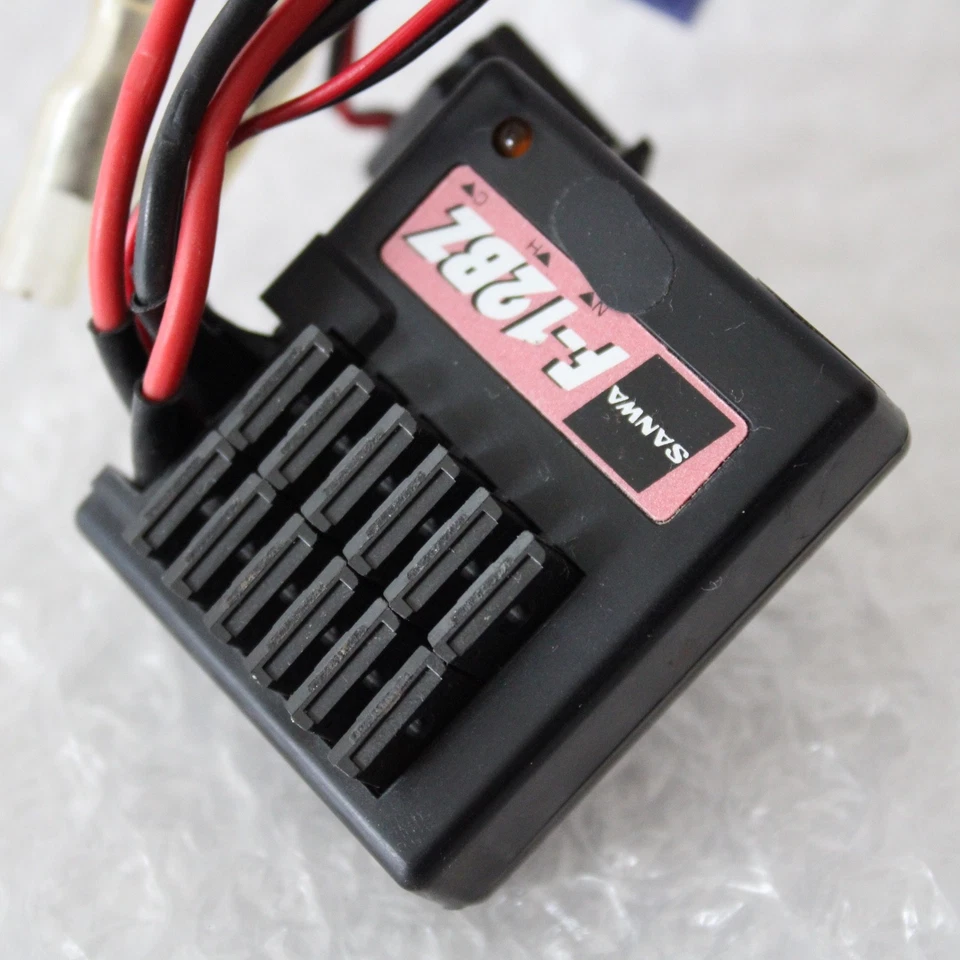 Unused Sanwa F-12BZ Brushed ESC Speed Controller Vintage RC Car Tamiya Tested - Image 3 of 4