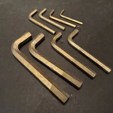 Snap On Snap-On Hex Key Set Of 8 Pre Owned 19Mm 17MM 14mm 12mm 10 9 8 6