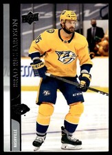 2020-21 Upper Deck Brad Richardson Nashville Predators #580 15399