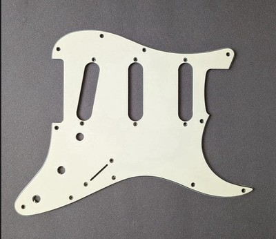 Fender Squier Classic Vibe 60s Strat SSS PICKGUARD - WHITE - 3-Ply Stratocaster