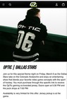 Optic Gaming Dallas Stars Hockey Lace-Up Jersey — photo 1