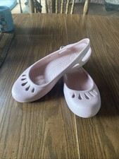 Crocs Kadee Womens Ballet Flats Pastel Pink S...