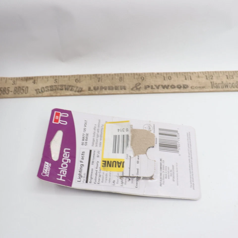 (2-Pk) Feit Dimmable Light Bulb Bi-Pin Base 3000K 60W/120V BPQ60/G9/2/HDRP - Image 4 of 4