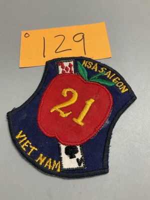 Vietnam War Us Apple 21 Patch In Country Made- o129