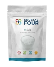 Crucial Four - mSalt (Icelandic Flake Salt) – Organic Flake Salt 8 oz