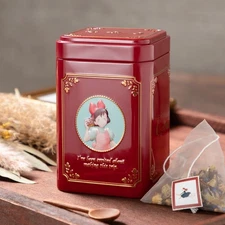 Kiki’s Delivery Service Original Blend Tea Red Tin Studio Ghibli GIFTb NEW