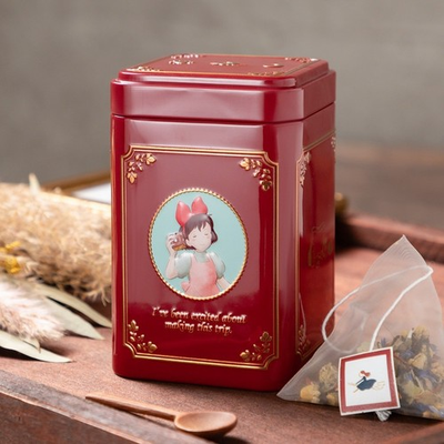#ad Kiki’s Delivery Service Original Blend Tea Red Tin Studio Ghibli GIFTb NEW $44.47