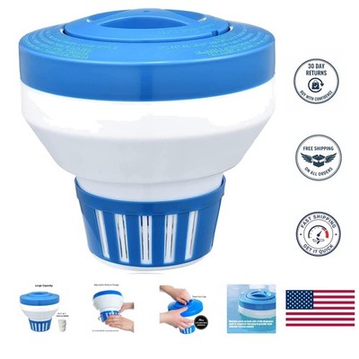 High-Quality 7'' Pool Chlorinator with Adjustable Release for Optimal Sanitation
