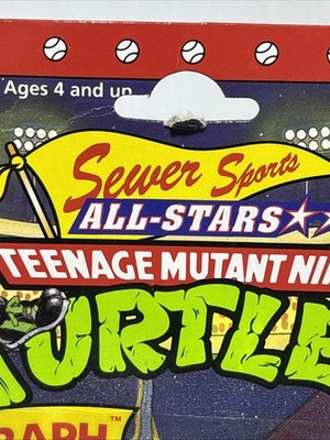 1991 Teenage Mutant Ninja Turtles TMNT Sewer Sports Grand Slammin