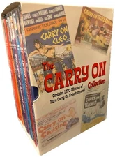 The Carry On Collection Vtg 7 DVD Slipcase Set 5 Out Of 7 Discs Still Sealed!