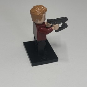 LEGO MARVEL STAR-LORD Red Jumper & Gun Minifigure | Mini fig  (sh380) 76080 