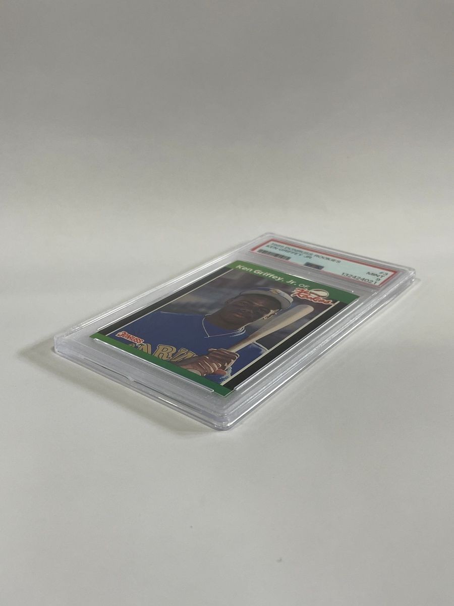 1989 Donruss Rookies Ken Griffey Jr. Baseball Card #3 PSA Mint 9 view 5