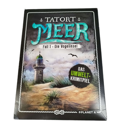 Planet A Tatort 1 Vogelinsel Brettspiel, Neu, ab 18 19 20 Jahre |   geprüft