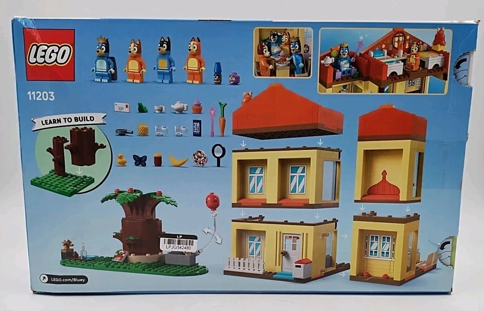 Lego Bluey: Bluey's Family House (11203) - 382 pcs, 4+ (#L1-B3) - Image 2 of 4