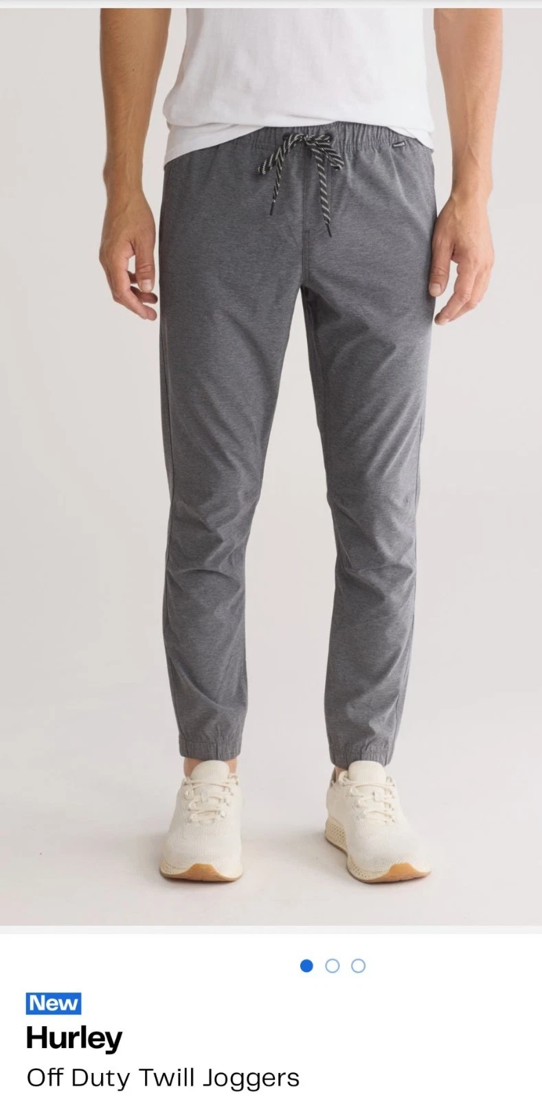 Hurley Off Duty Twill Joggers Large
