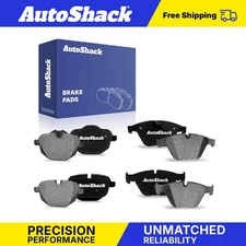 Front Rear Ceramic Brake Pad Set for 2011-2016 BMW 535i