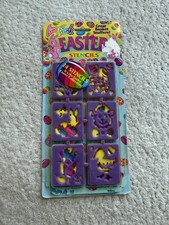 Vintage Lisa Frank Easter Stencils 24 Pack New