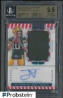 2020 National Treasures Jordan Love RPA RC Patch AUTO Jersey# 10/20 BGS 9.5