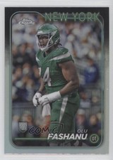 2024 Topps Chrome Rookies Refractor Olumuyiwa Fashanu Olu Fashanu #238 3hd