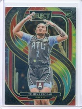 2025 Panini Select WNBA TE-HINA PAOPAO RC #124 Courtside SP TIE-DYE PRIZM /25
