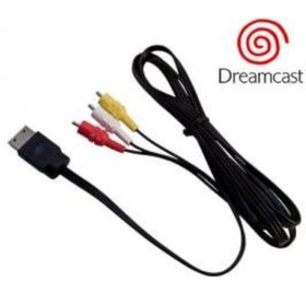Lot Of 10 AV Audio Video Cable Composite RCA For Sega Dreamcast A/v Sega Dreamca