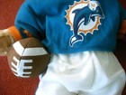 Vintage Miami Dolphins NFL Big Sip Cup Stuffed Bear Memorabilia Collectibles — photo 8